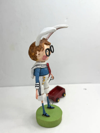 Lori Mitchell Wardy's Wagon Easter Bunny Sailor Figurine ESC 11140 A1035