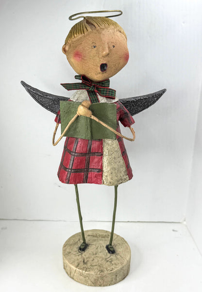 Lori Mitchell Merry Choir Angel Retired Christmas Folk Art Figurine A1307
