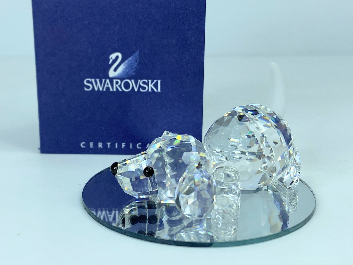 Swarovski Beagle Playing-Frosted Tail -The Peaceful Countryside Mint, COA S170