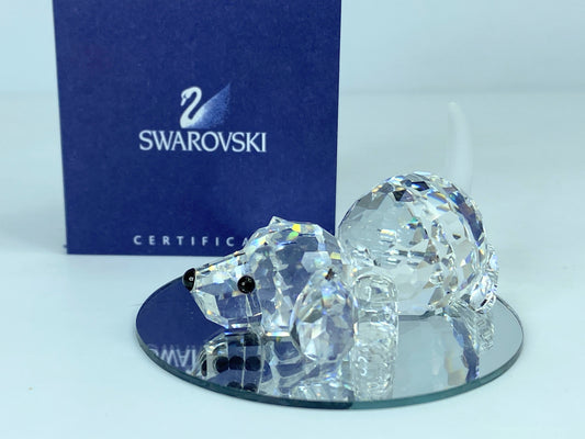 Swarovski Beagle Playing-Frosted Tail -The Peaceful Countryside Mint, COA S170
