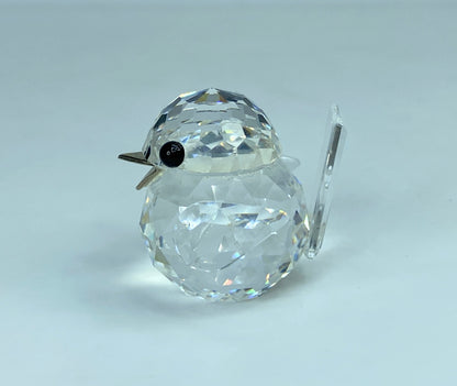 Swarovski Crystal Mini Baby Bird Figurine COA Mirror, mint condition S171