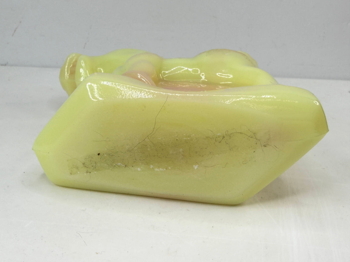 Boyd Glass Joey the Horse Firefly Uranium Vaseline glow Figurine A1311