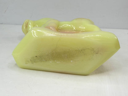 Boyd Glass Joey the Horse Firefly Uranium Vaseline glow Figurine A1311