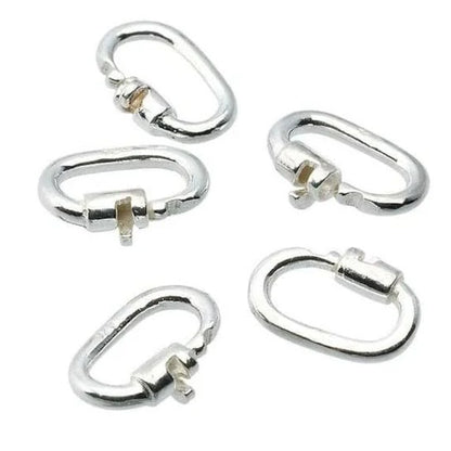 Australia Sterling Silver 4.6 x 1.8mm ID Link Lock Jump Ring, new JR1882